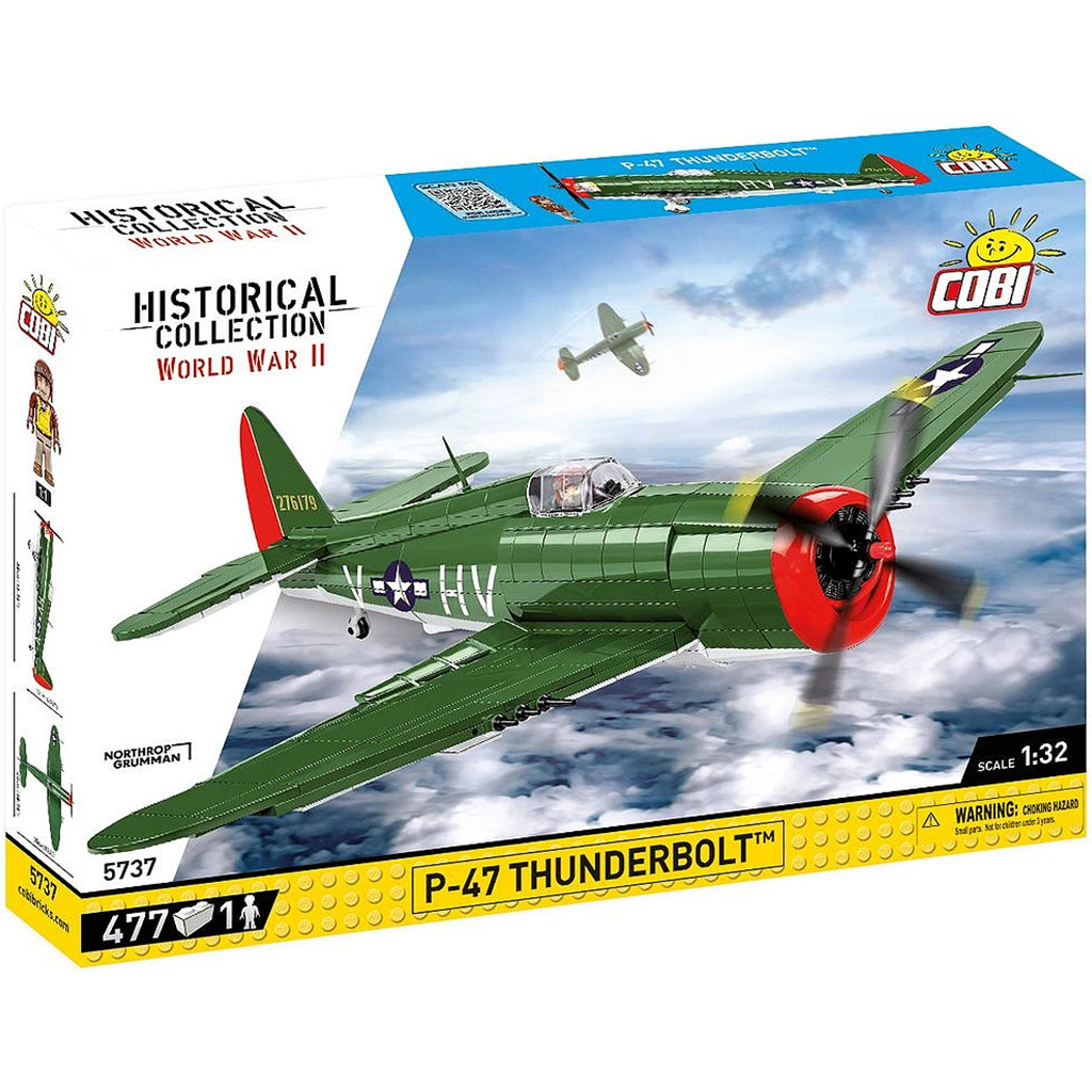 COBI: WW II P-47 Thunderbolt stavebnica (5737) kép 1