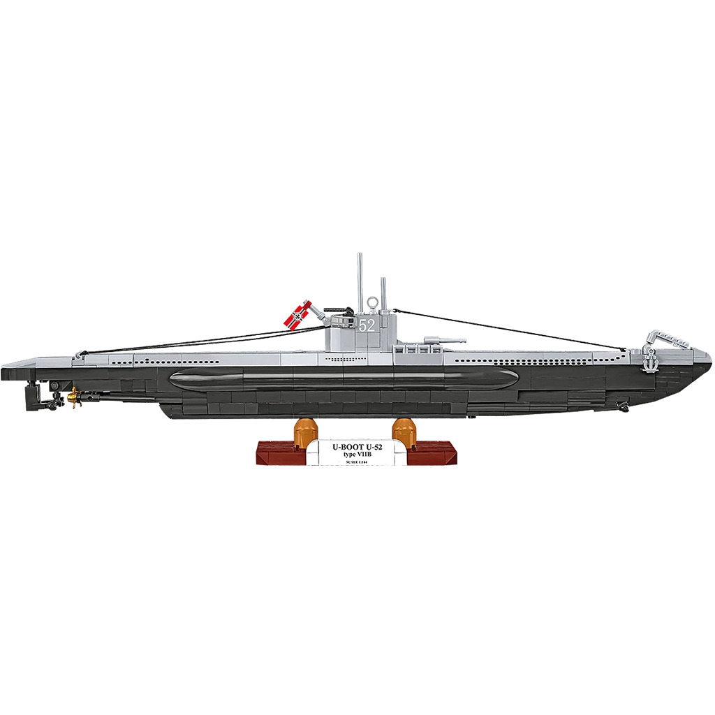 COBI: WW II Ponorka U-52 (Typ VIIB) lodný stavebnica (4852) kép 6