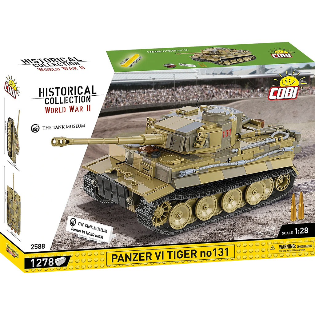 COBI: Tank VI Tiger no131 stavebnica (2588) kép 1