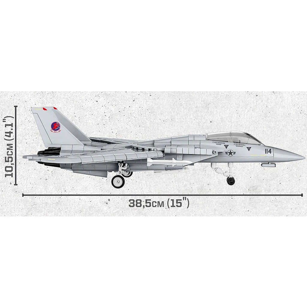 COBI: Top Gun F-14A Tomcat™ stavebnica kép 6