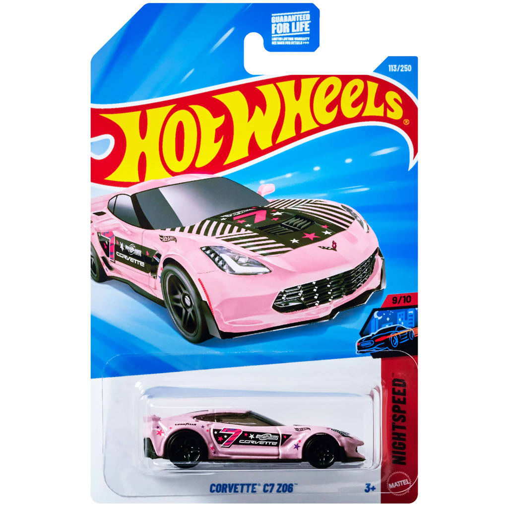 Hot Wheels: Corvette C7 Z06 autíčko 1/64 - Mattel kép 1