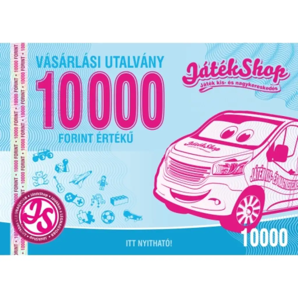 Darčekový poukaz v hodnote 10 000 Ft kép 1