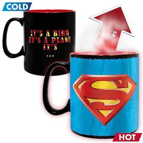 DC Comics - Superman farbu meniaci hrnček 460ml kép 2