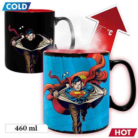 DC Comics - Superman farbu meniaci hrnček 460ml kép 1