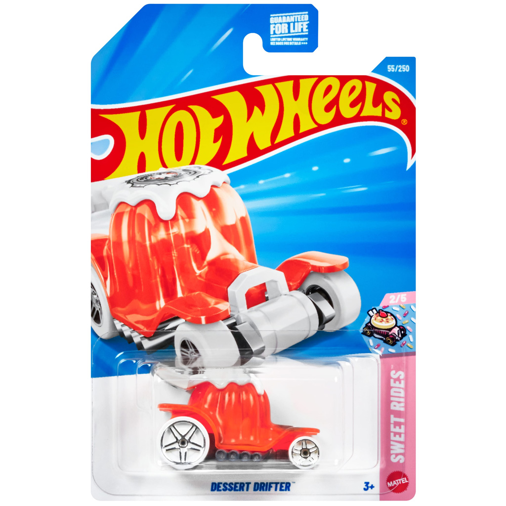 Hot Wheels: Dessert Drifter oranžové autíčko 1/64 - Mattel kép 1