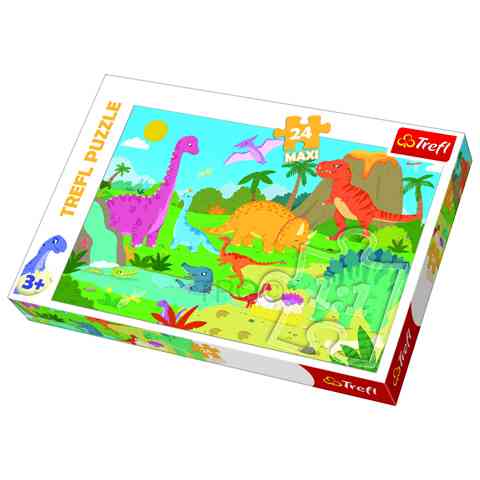 Dinosaurus 24 dielne Maxi puzzle - Trefl objednať nákup lacné ceny