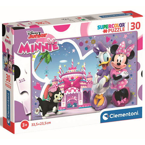 Disney Junior Minnie Mouse Supercolor puzzle 30ks - Clementoni objednať ...