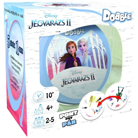 Dobble Frozen II spoločenská hra /maď.jaz./ kép 1