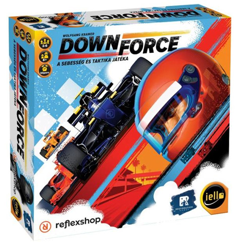 Downforce spoločenská hra (s maďarským jazykom) kép 1