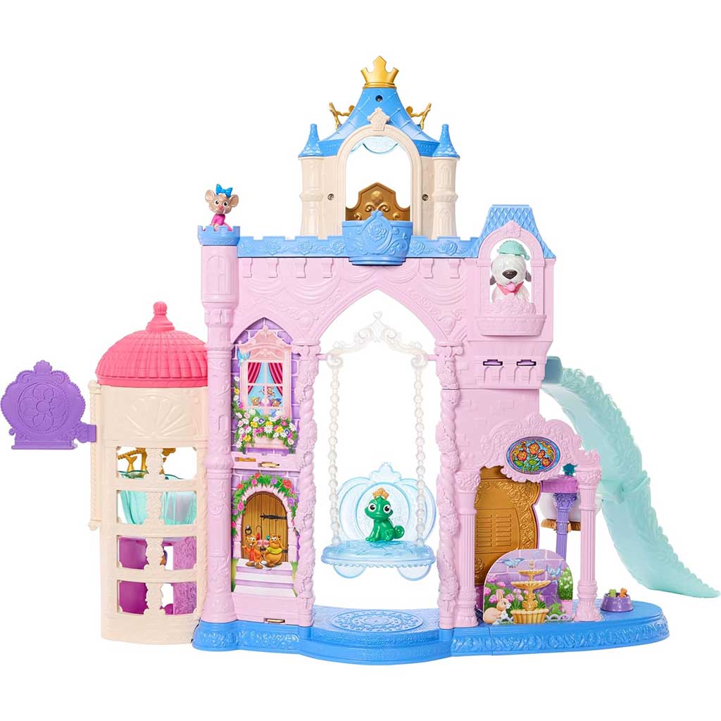 Disney Princezné: Hračkový set zámku pre domáce zvieratá - Mattel kép 2