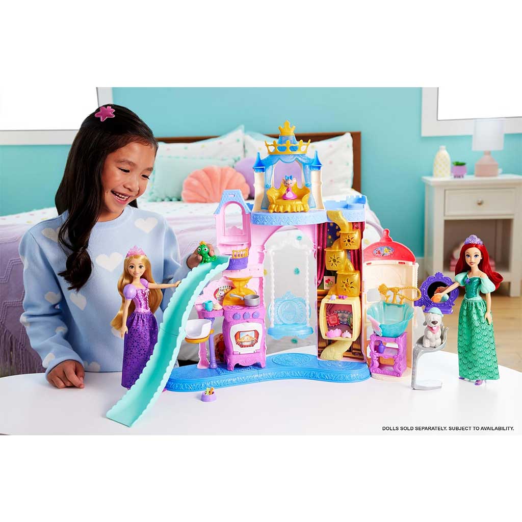 Disney Princezné: Hračkový set zámku pre domáce zvieratá - Mattel kép 3