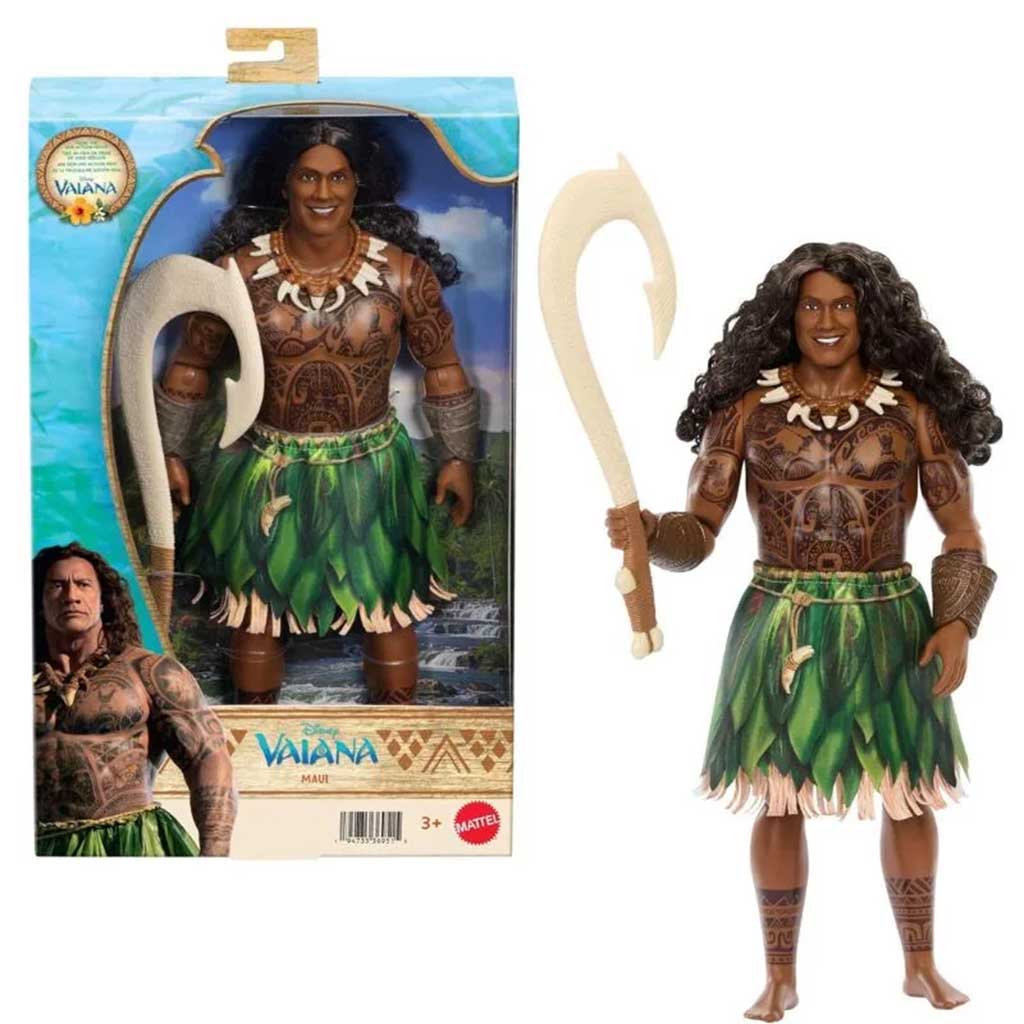 Disney Princezné: Moana film - Maui figúrka 26cm - Mattel kép 2