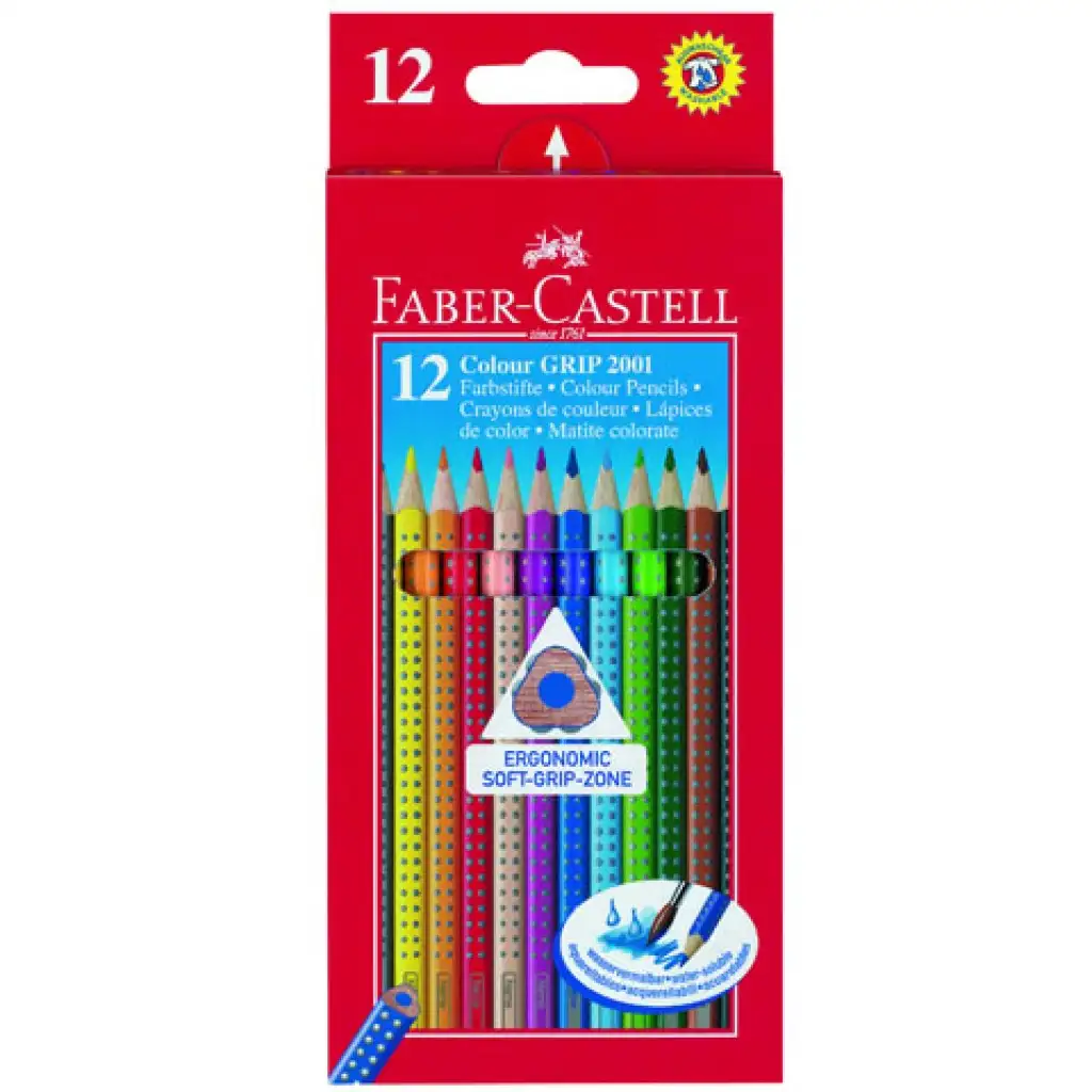 Farebné ceruzky 12-kusový set- Faber-Castell kép 1