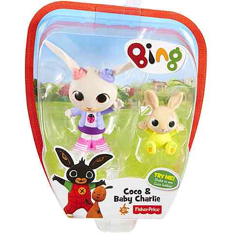 Fisher-Price Bing Coco & Charlie pohyblivý malí kamarát - Mattel ...
