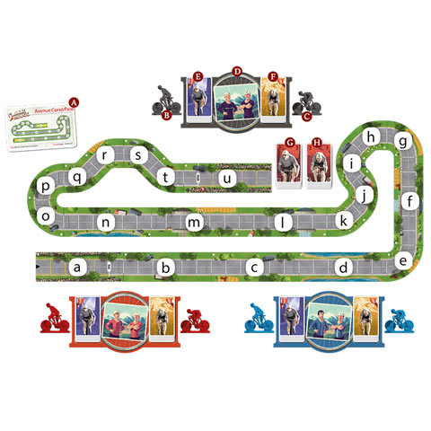 Flamme Rouge spoločenská hra (maďarská) kép 2