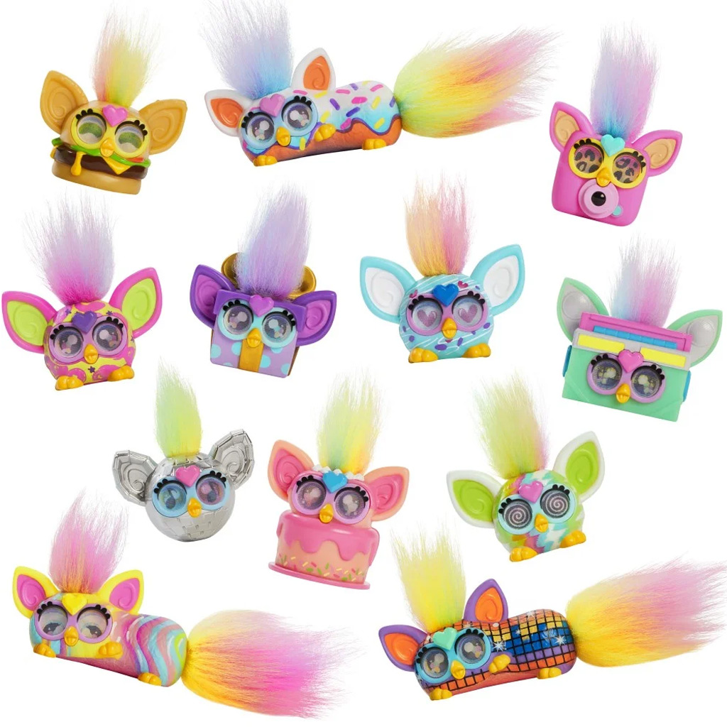 Furby: Mini 12-dielna sada figúrok, 1. séria - Hasbro kép 2