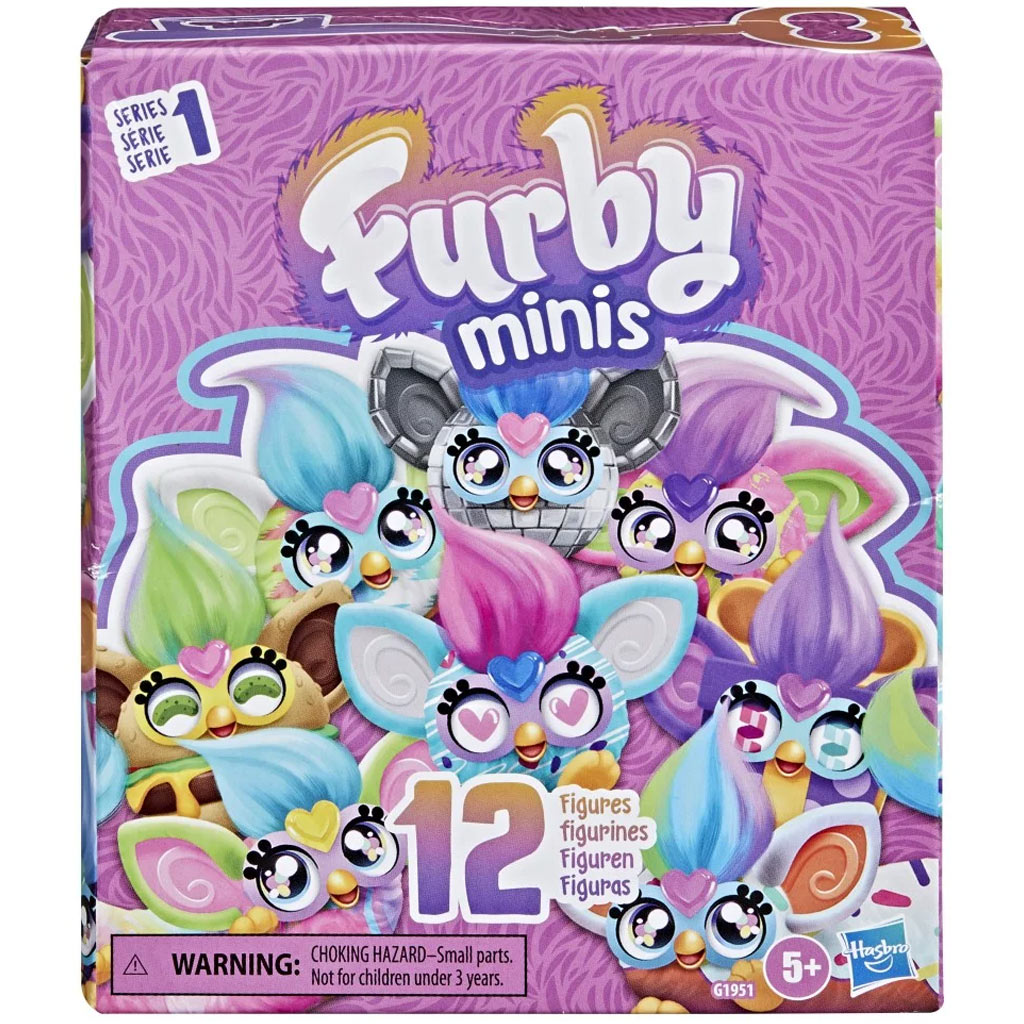 Furby: Mini 12-dielna sada figúrok, 1. séria - Hasbro kép 1