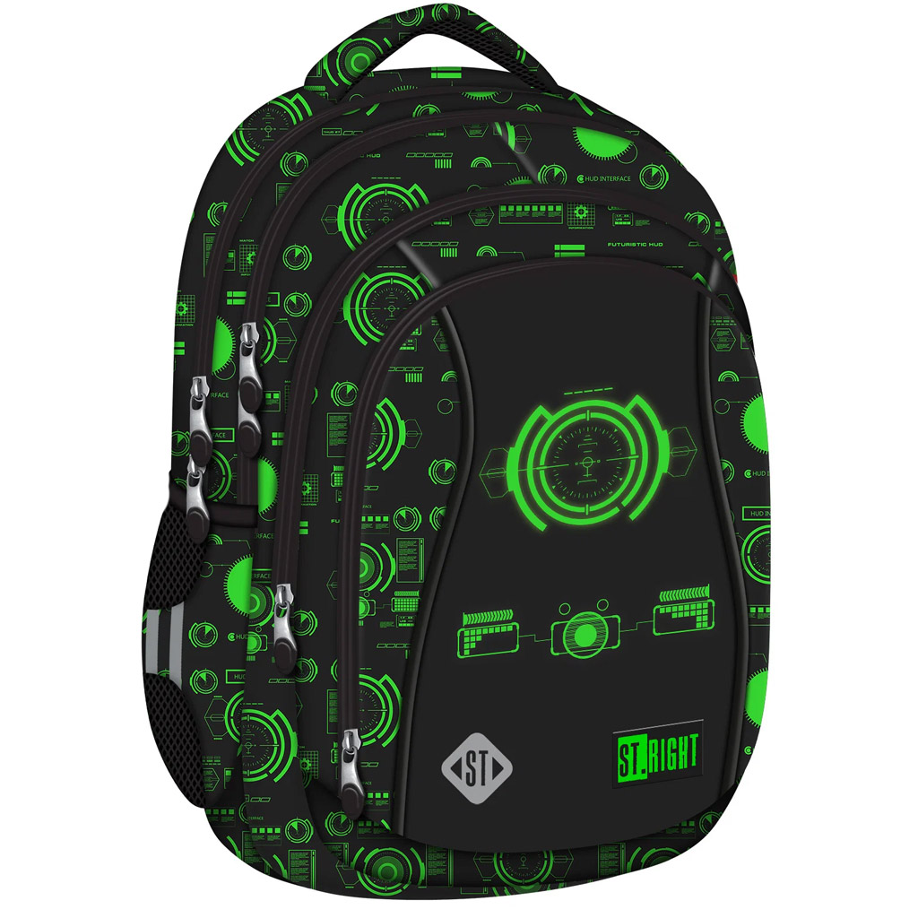 St.Right Game Controll školská taška, batoh BP04 43x32x20cm kép 1