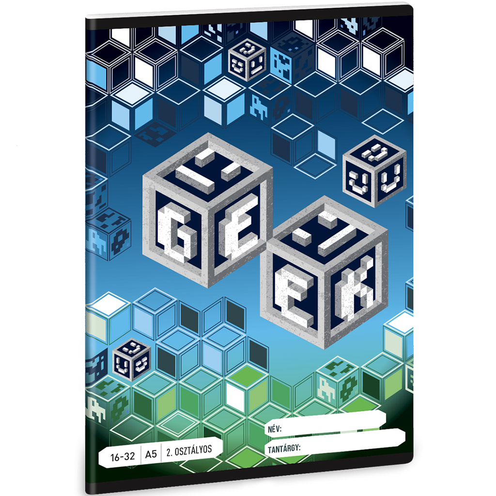 Ars Una: Geek 2. ročník linkovaný zošit A/5 16-32 kép 1