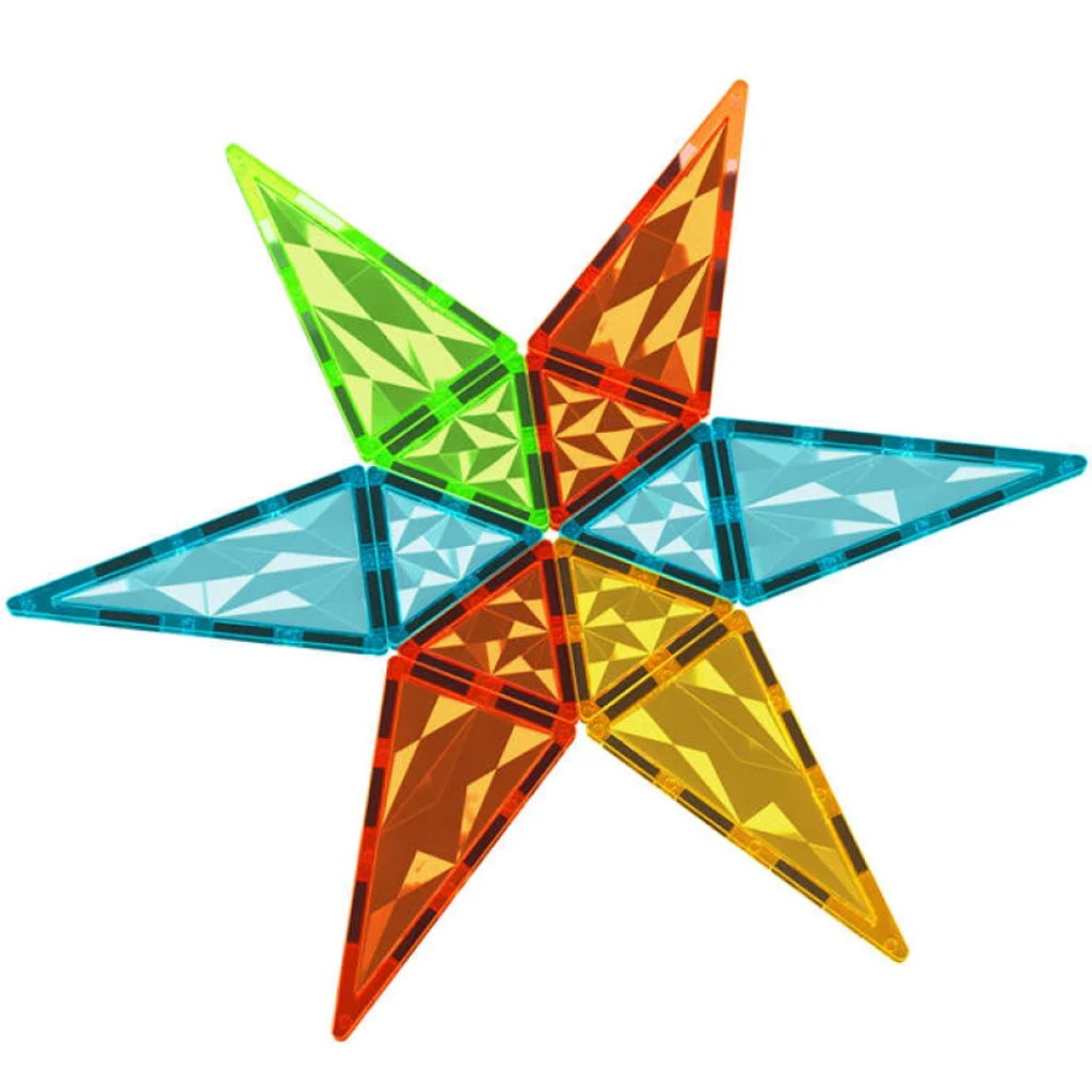 Geomag Magnetic Tiles Gems magnetická stavebnica 44-dielna kép 3