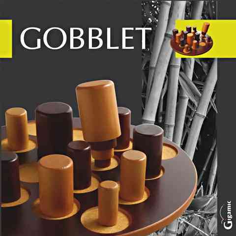 Gobblet drevená spoločenská hra - Gigamic kép 1