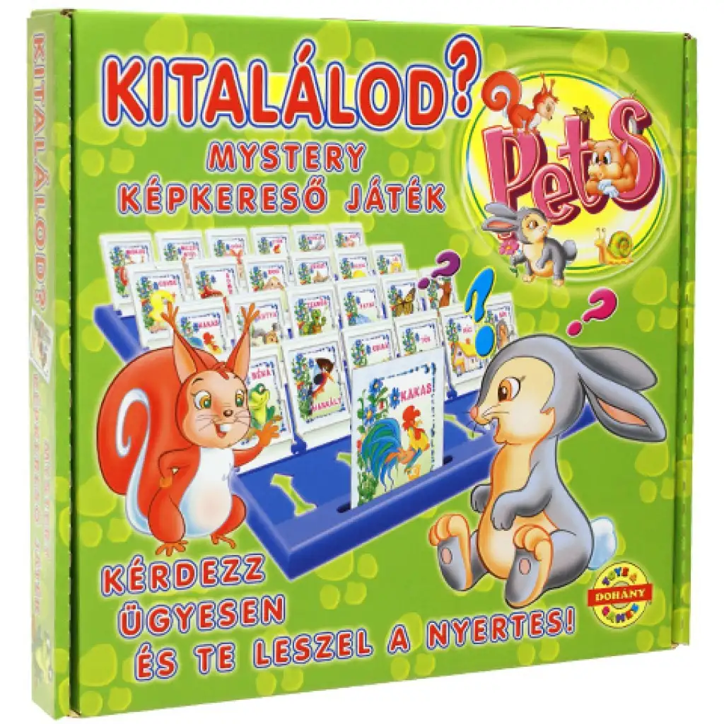 Hádaj aké zvieratko? Maďarská spoločenská hra - D-Toys kép 2