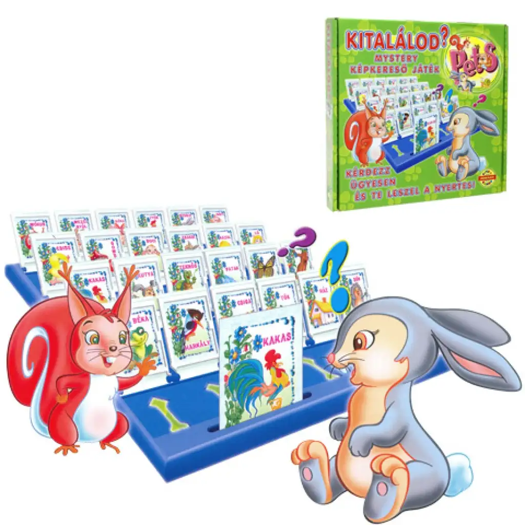 Hádaj aké zvieratko? Maďarská spoločenská hra - D-Toys kép 1