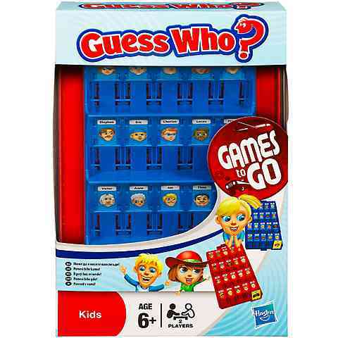 Hádaj kto? cestovná spoločenská hra - Hasbro kép 1