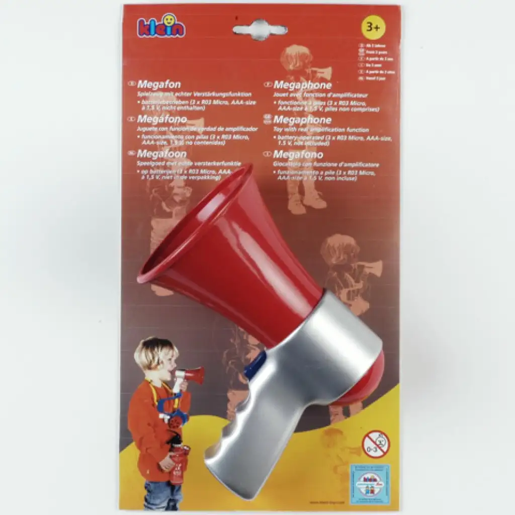 Hasičský megafón - Klein Toys kép 1