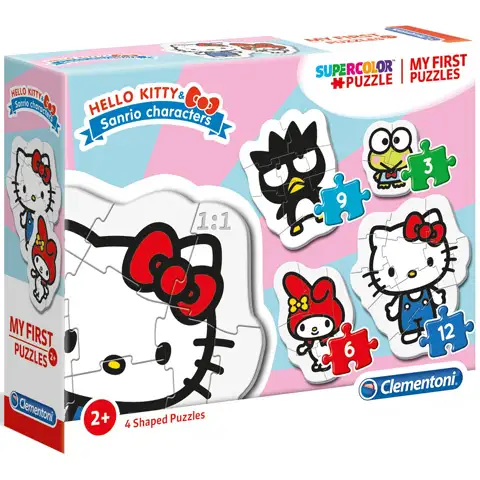 Hello Kitty 4 v 1 Supercolor puzzle - Clementoni objednať nákup lacné ceny
