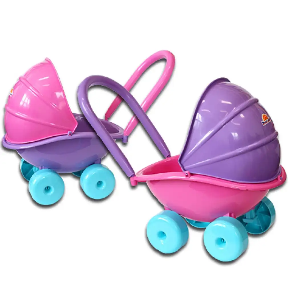 Hlboký kočík pre bábiky - D-Toys kép 1