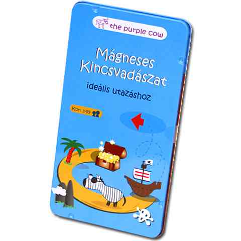 Honba za pokladom magnetická hra (s maďarskými pravidlami) kép 1