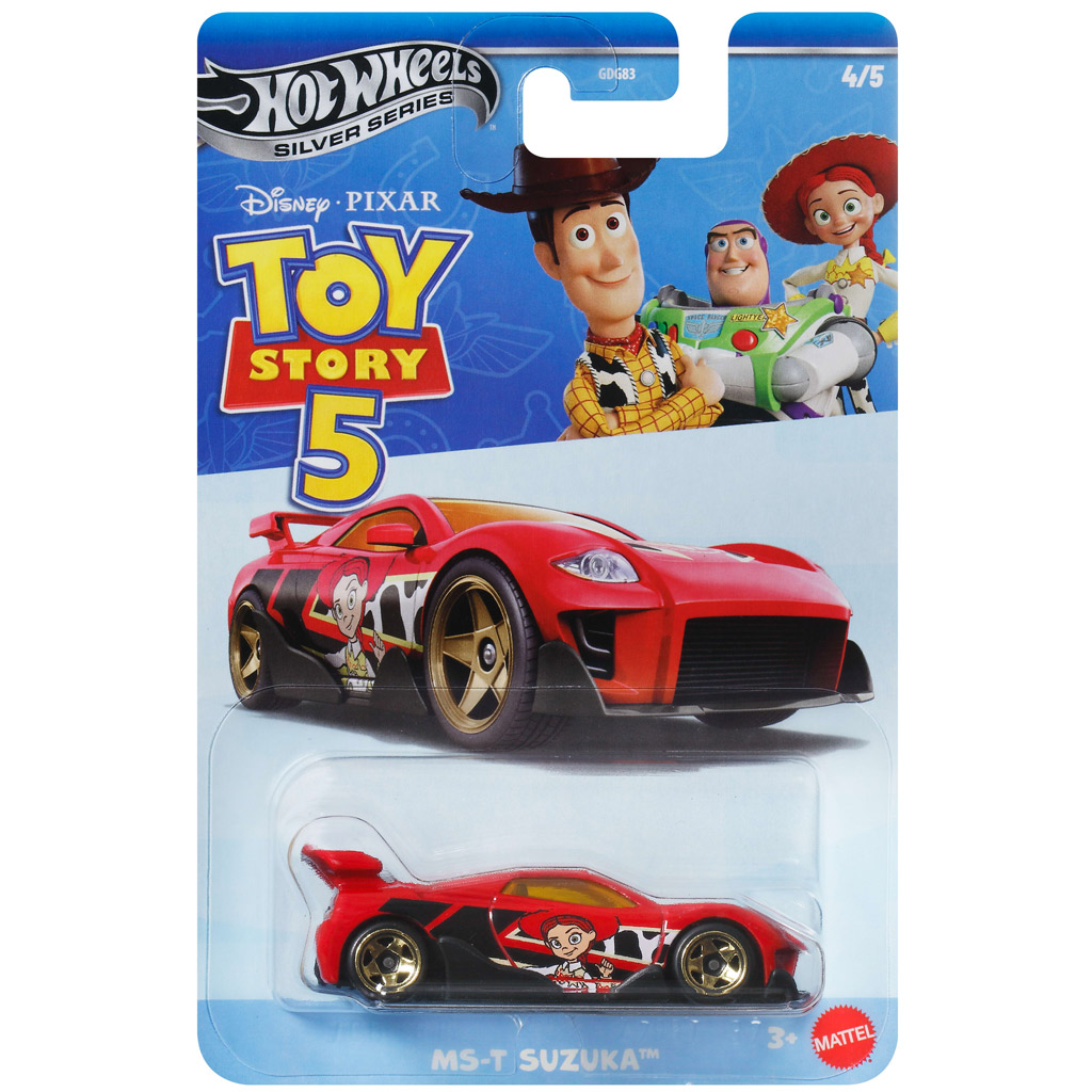 Hot Wheels Silver Series: Toy Story 5 MS-T Suzuka autíčko 1/64 - Mattel kép 1