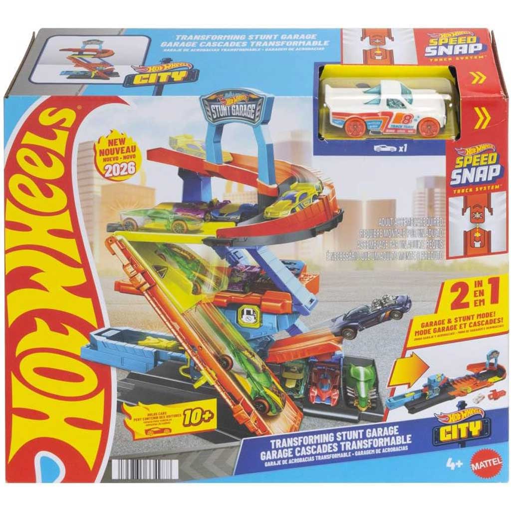 Hot Wheels: Kaskadérske garáže herný set - Mattel kép 1