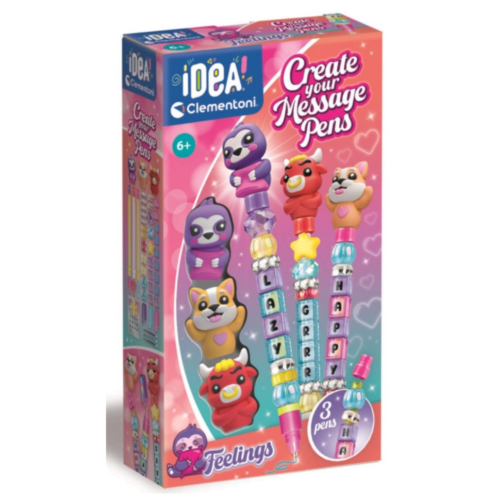Idea! Písací set na vyjadrenie pocitov - Clementoni kép 1