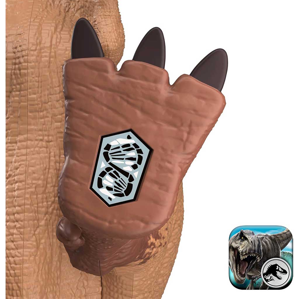 Jurassic World: Obrovský útočný Gorgosaurus dinosaurus so zvukom - Mattel kép 4