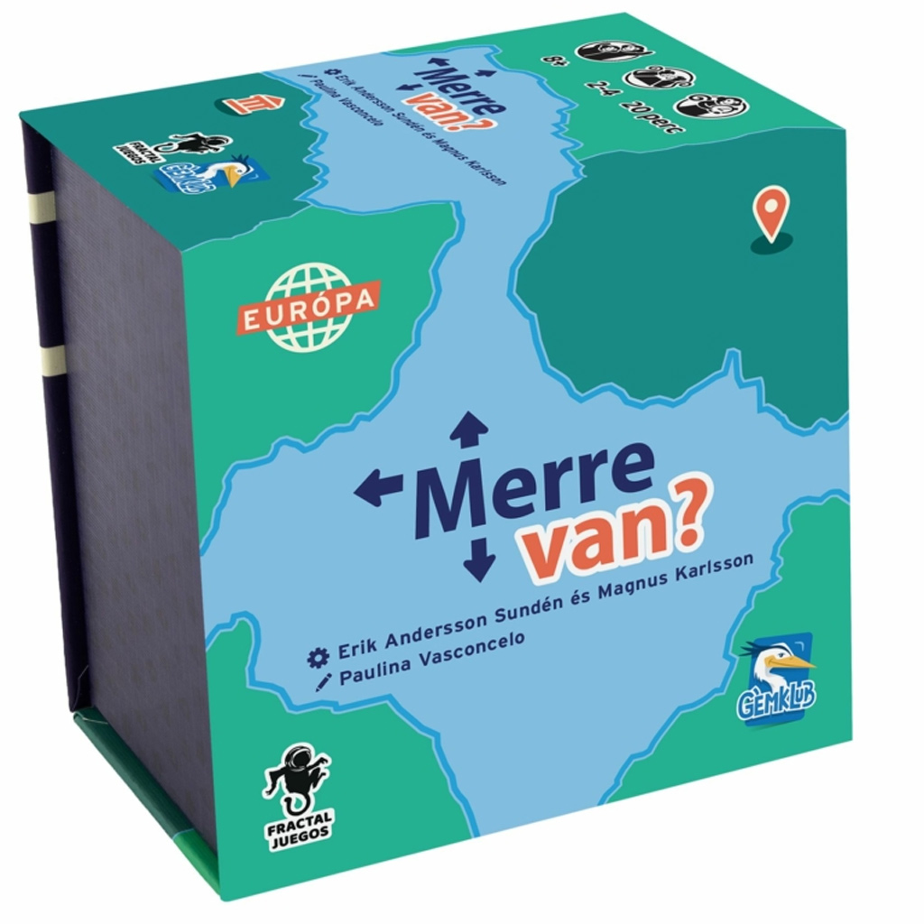 Kde je? - Európa spoločenská hra kép 1