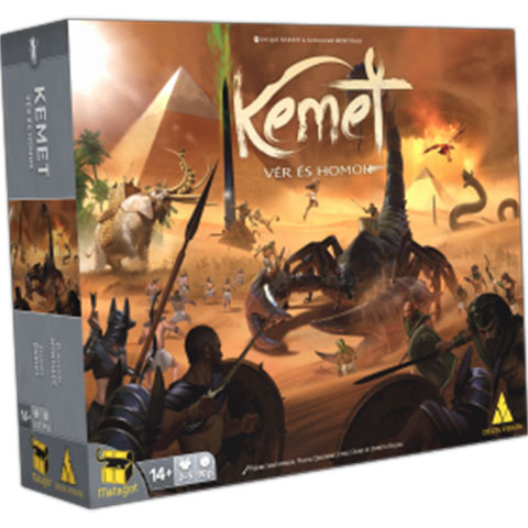Kemet - Krv a piesok spoločenská hra (maď.jaz.) kép 1