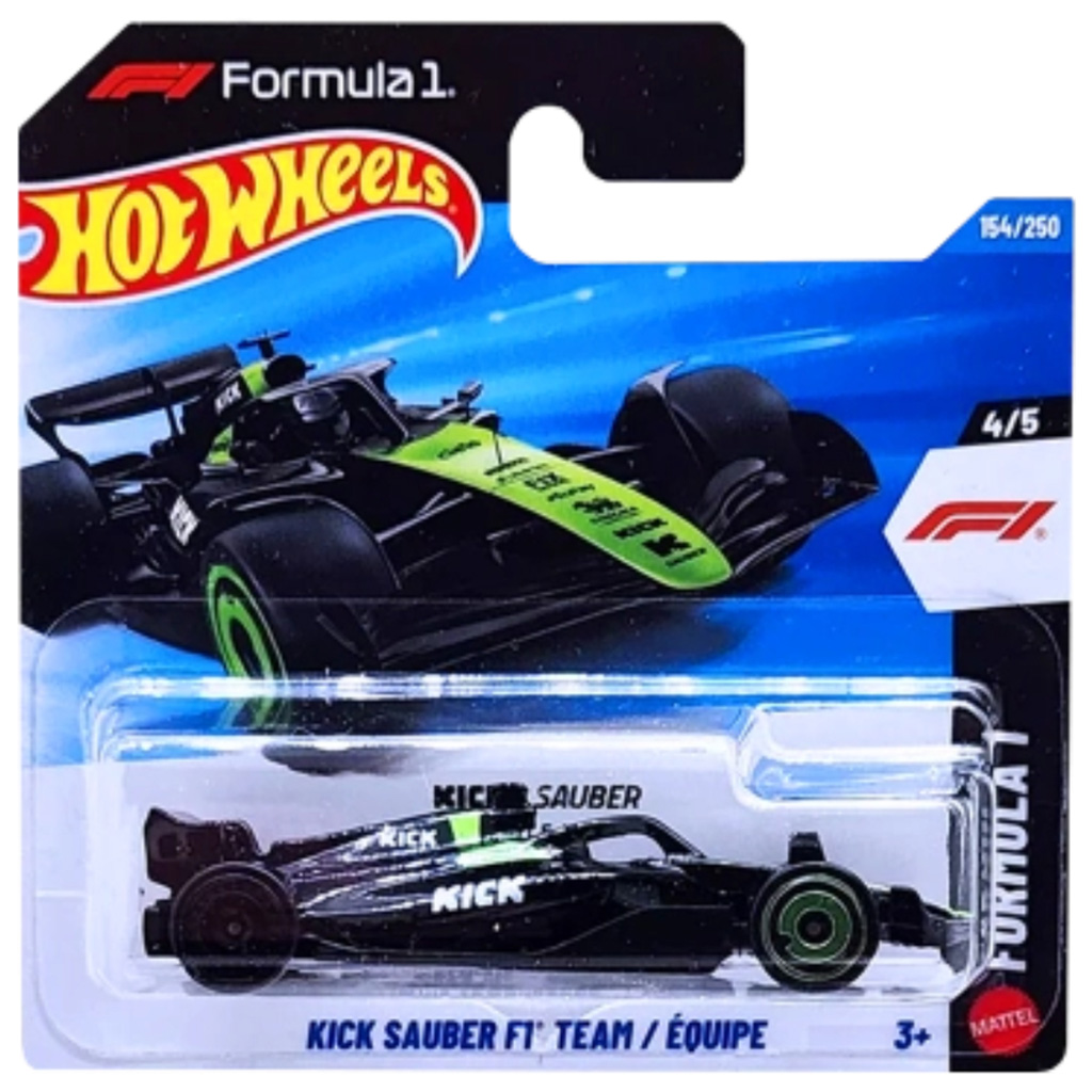 Hot Wheels: Kick Sauber F1 Team autíčko 1/64 - Mattel kép 1