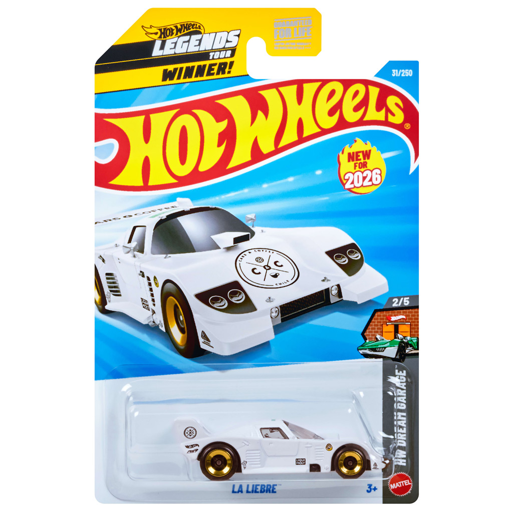 Hot Wheels: La Liebre autíčko 1/64 - Mattel kép 1
