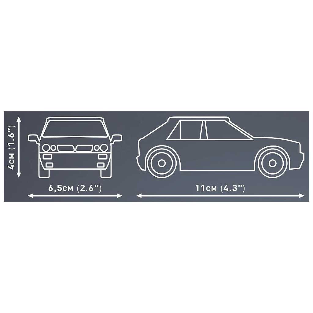 COBI: Lancia Delta HF auto stavebnica (24508) kép 4
