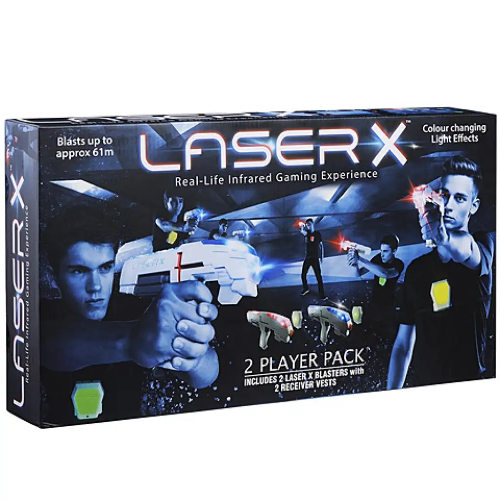 Laser-X laserová zbraň Dvojitý set kép 1