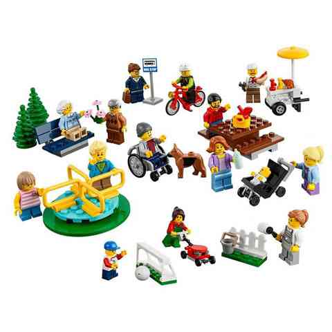 LEGO City: Zábava v parku - Ľudia z mesta (60134) kép 4