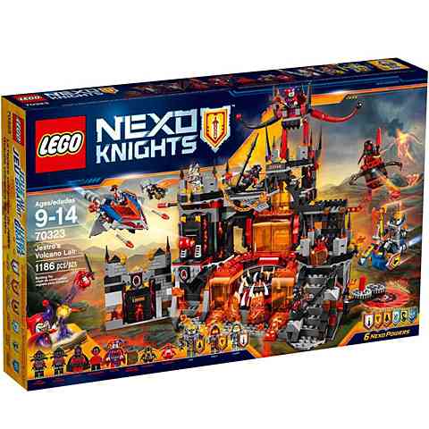 LEGO Nexo Knights: Jestrov sopečný brloh (70323) kép 1
