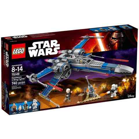LEGO Star Wars: Stíhačka X-Wing Odporu (75149) kép 1