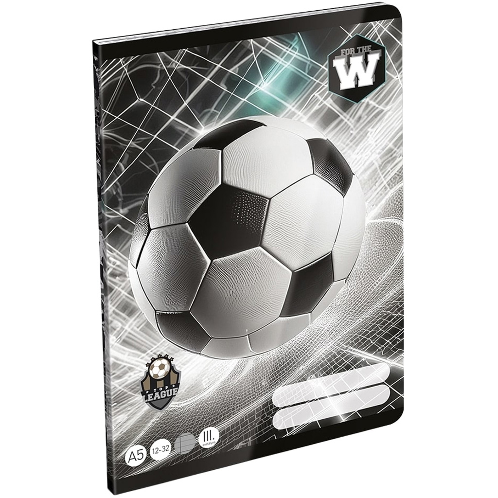 ICO: Lizzysuli Top League FTW 3. ročník linkovaný zošit A/5 12-32 kép 1