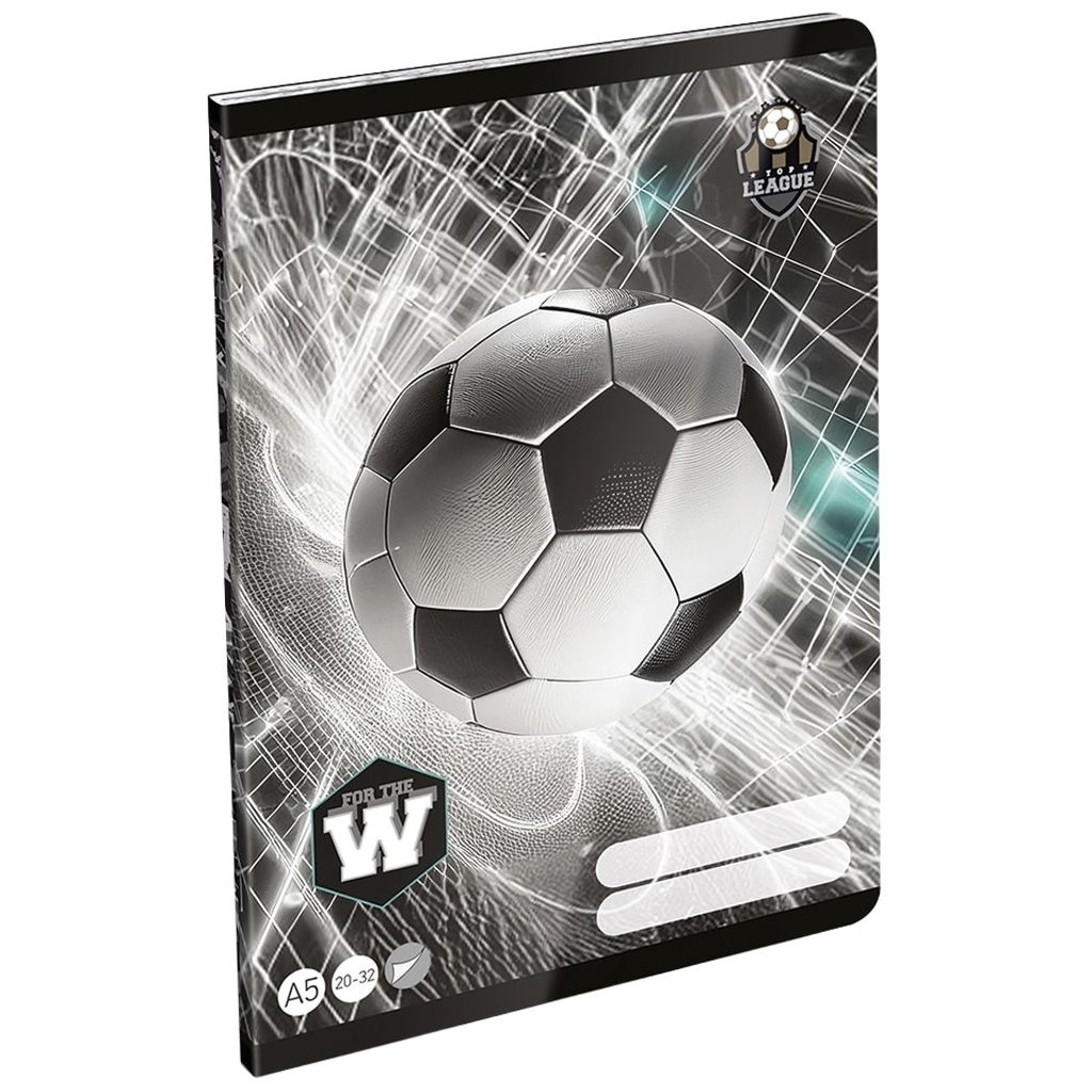 ICO: Lizzysuli Top League FTW hladký zošit A/5 20-32 kép 1