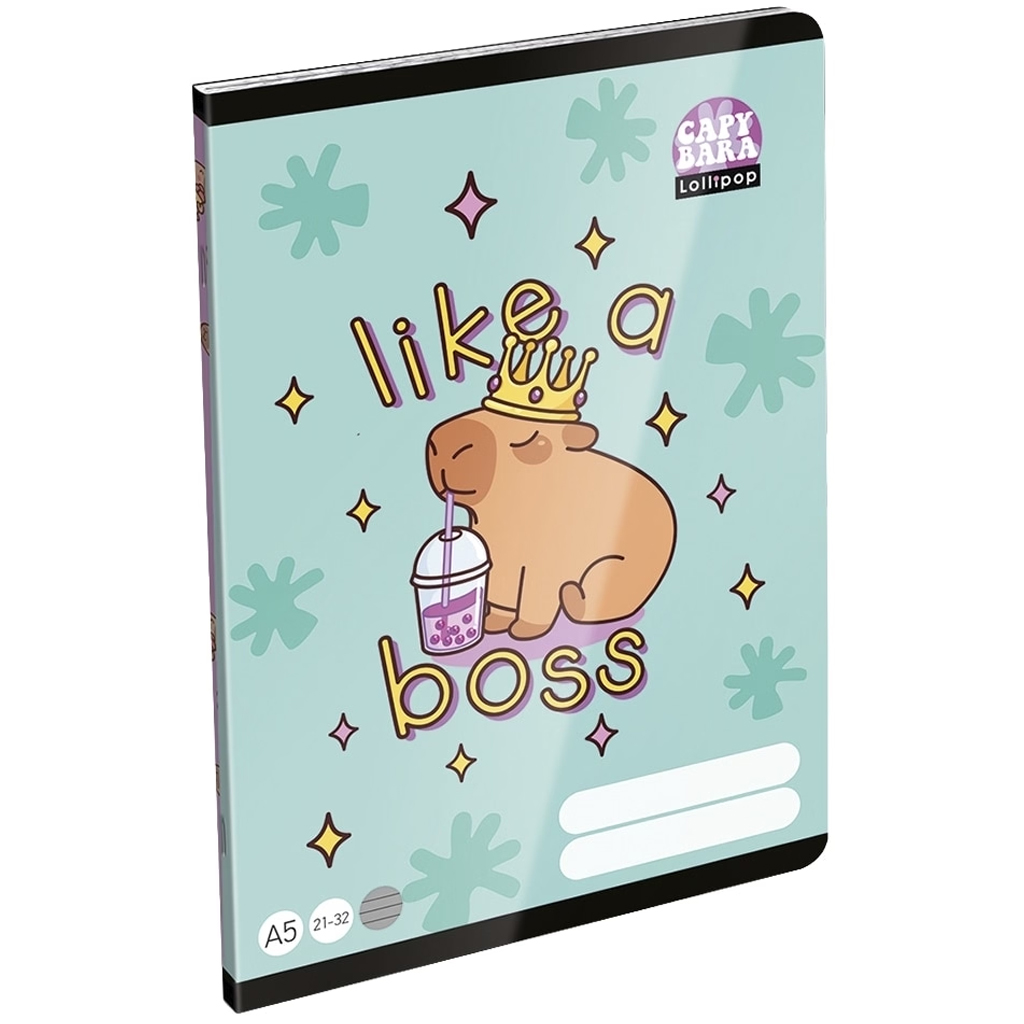 ICO: Lizzysuli Lollipop Capybara 4. ročník linkovaný zošit A/5 21-32 kép 1