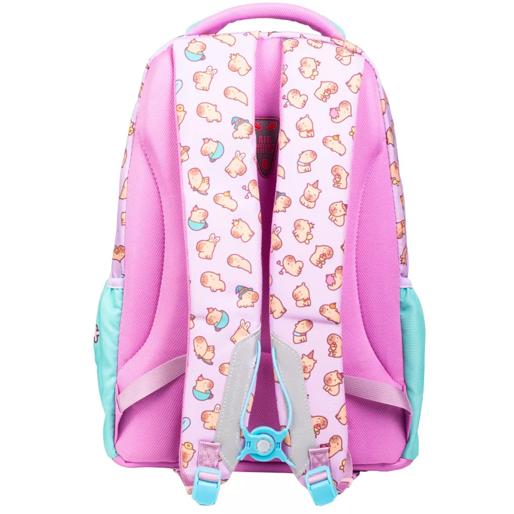 ICO: LizzySuli Lollipop Capybara Active+ ergonomický školský batoh, ruksak 30x43x21,5 cm kép 4