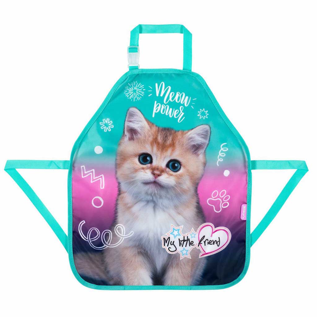 MLF Kitty Party mačací maliarsky zástera 49x41,5 cm kép 1